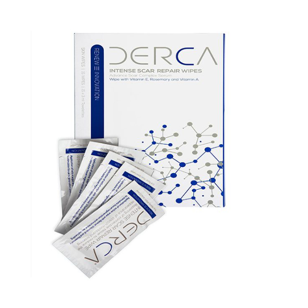Derca Scar Repair Wipes 15 Pack